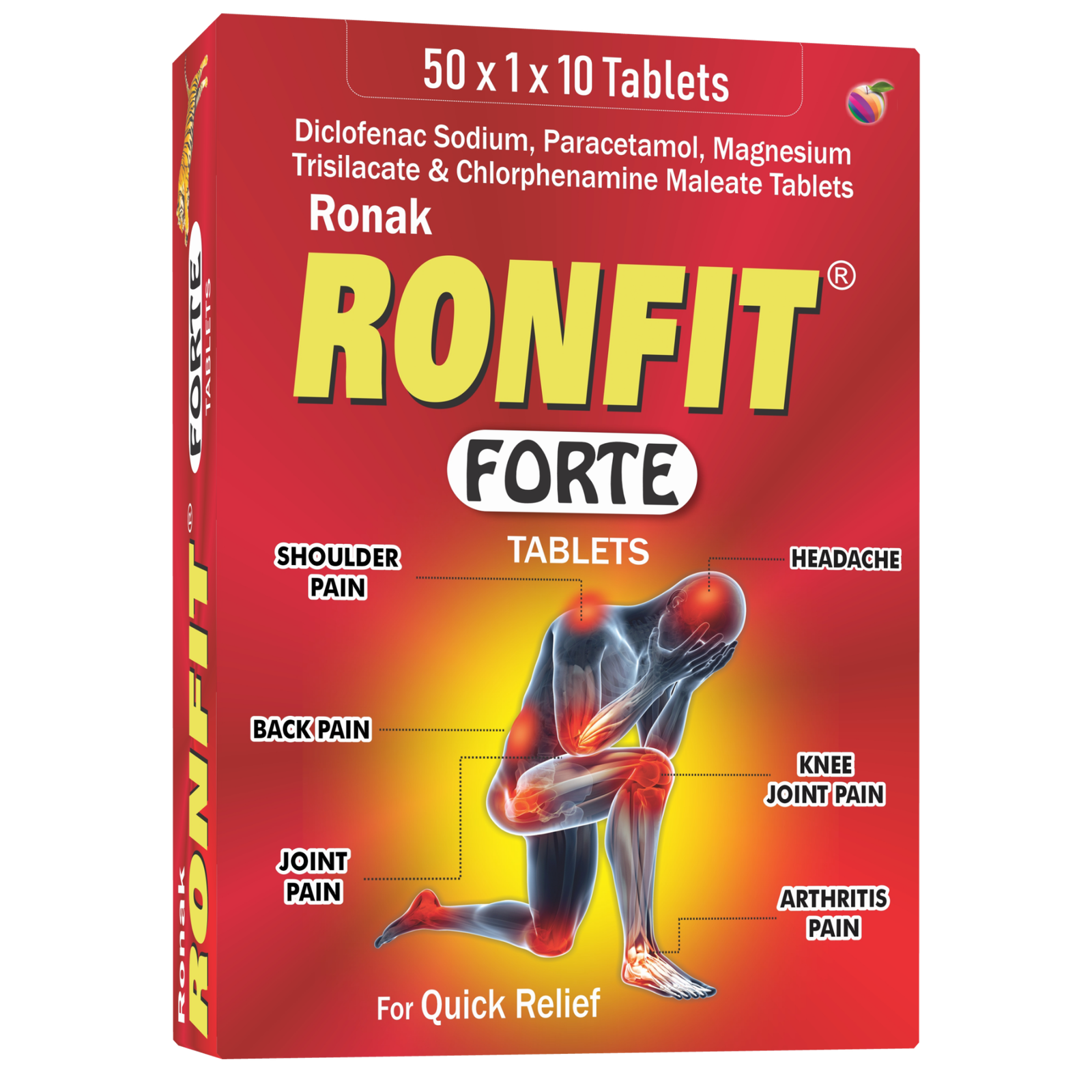 RONFIT FORTE Quick Relief pack
