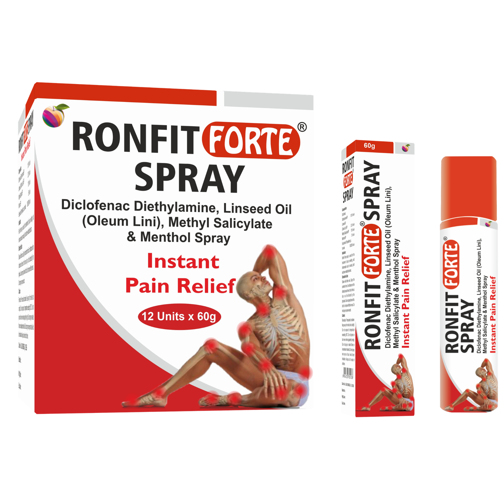 RONFIT FORTE instant pain relief spray pack