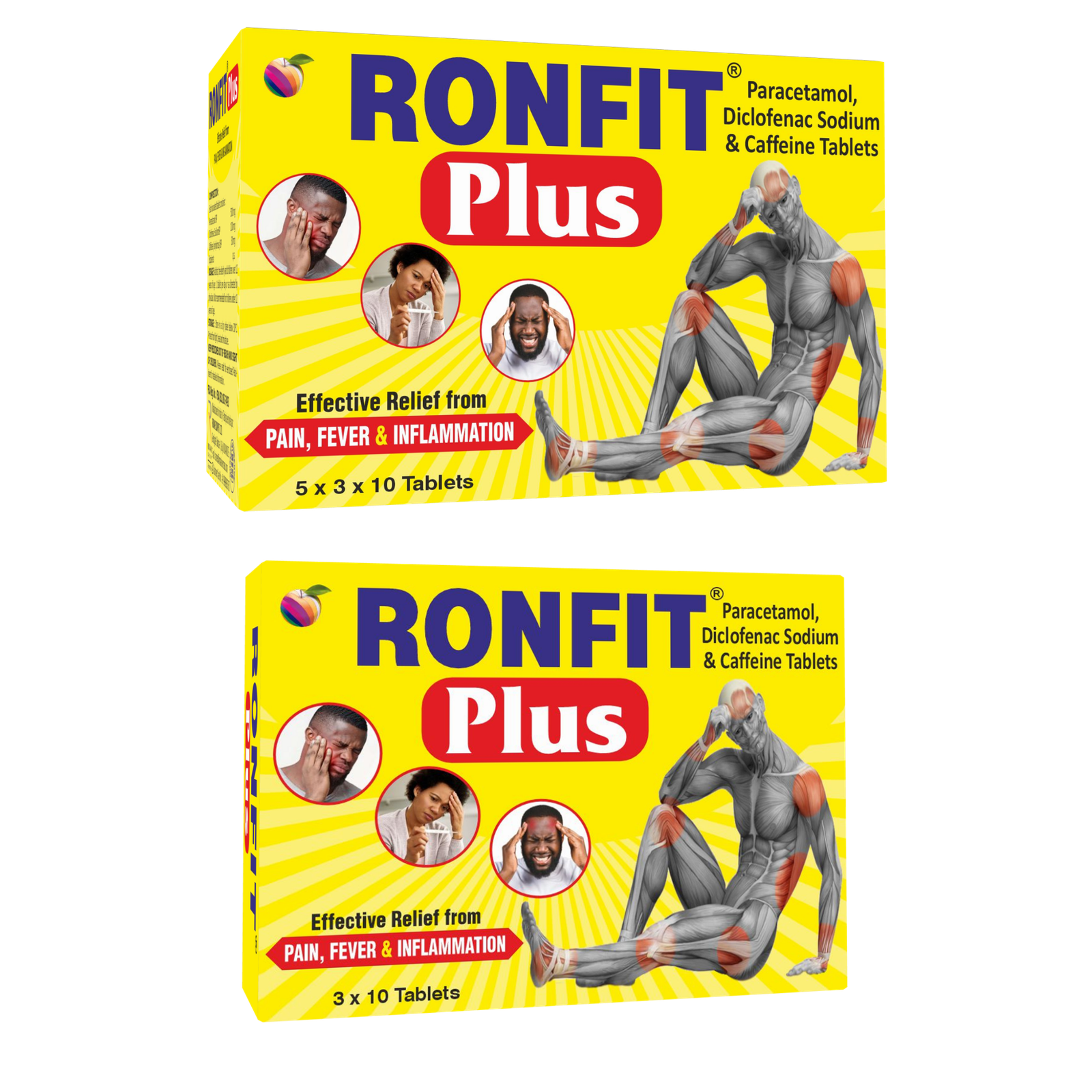 RONFIT PLUS Effective Relief pack