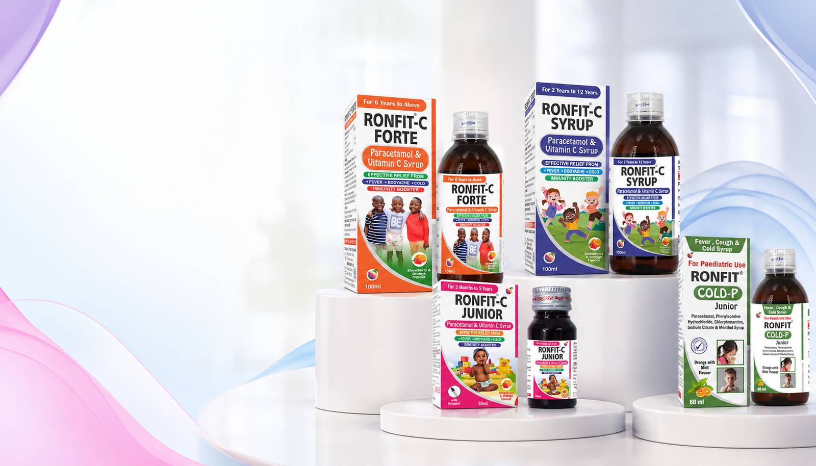 Ronfit paediatric care product range