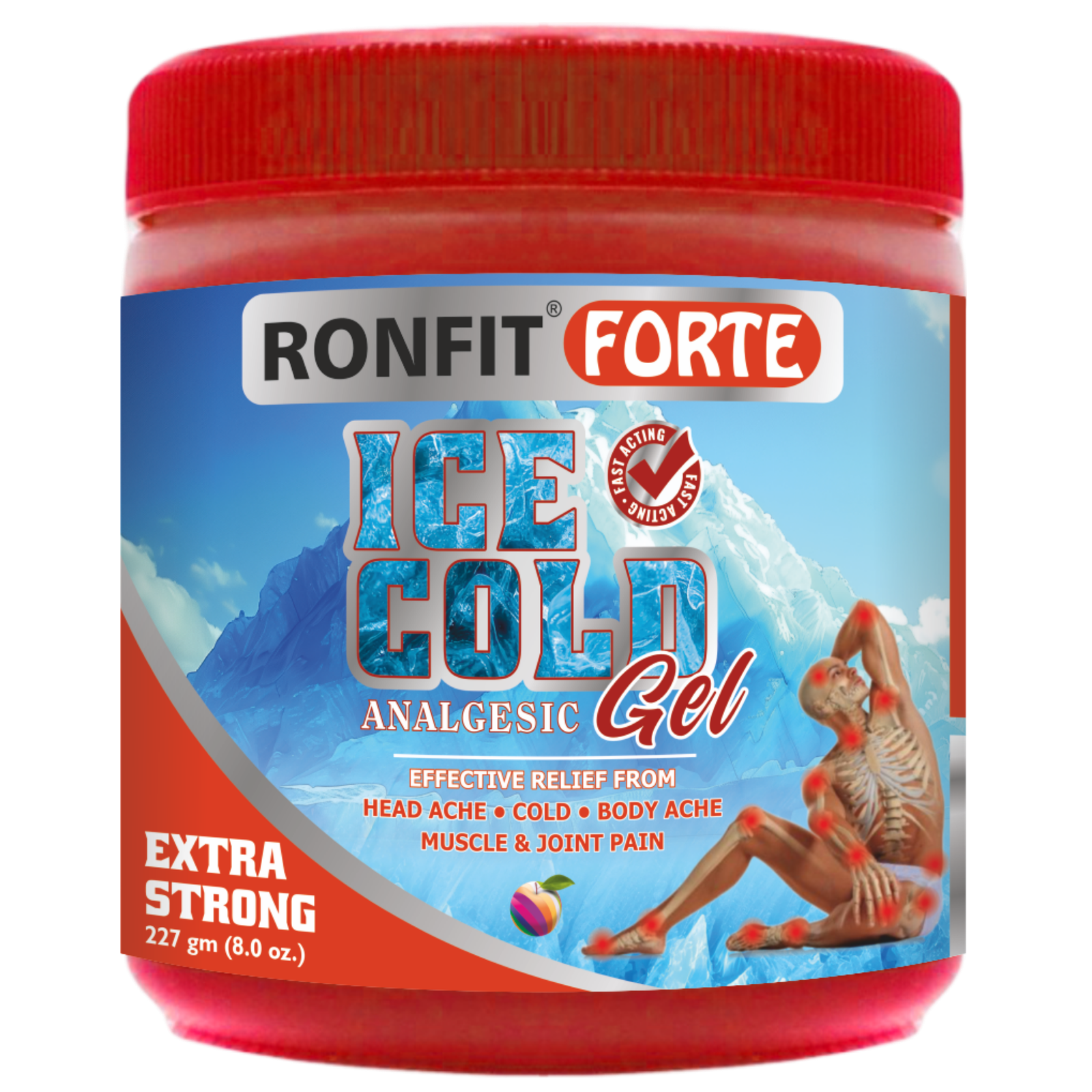 RONFIT FORTE ICE COLD Gel – Extra Strong 227 g