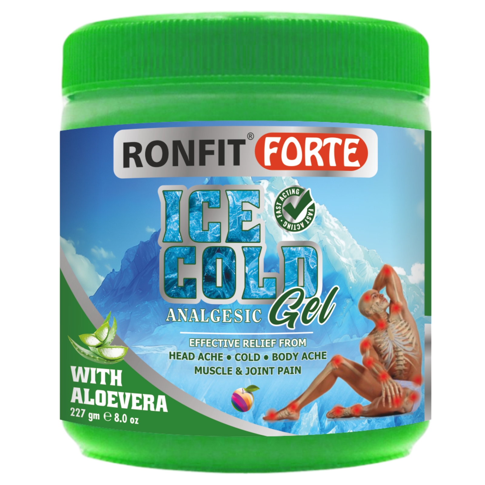 RONFIT FORTE ICE COLD Gel with Aloe Vera 227 g
